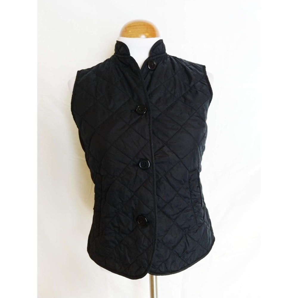 Gap Lightweight Quilted Vest, Black